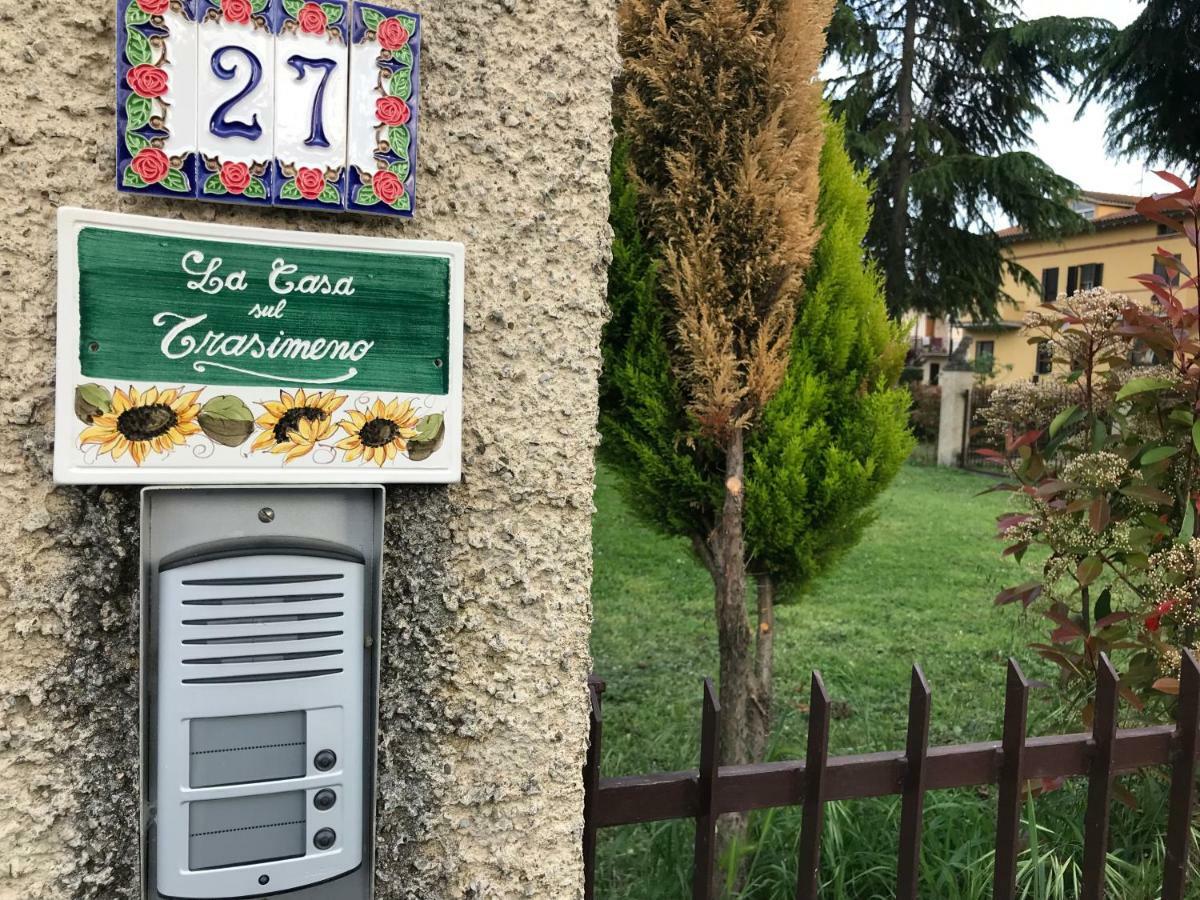 Вілла La Casa Sul Trasimeno Кастільйоне-дель-Лаго Екстер'єр фото